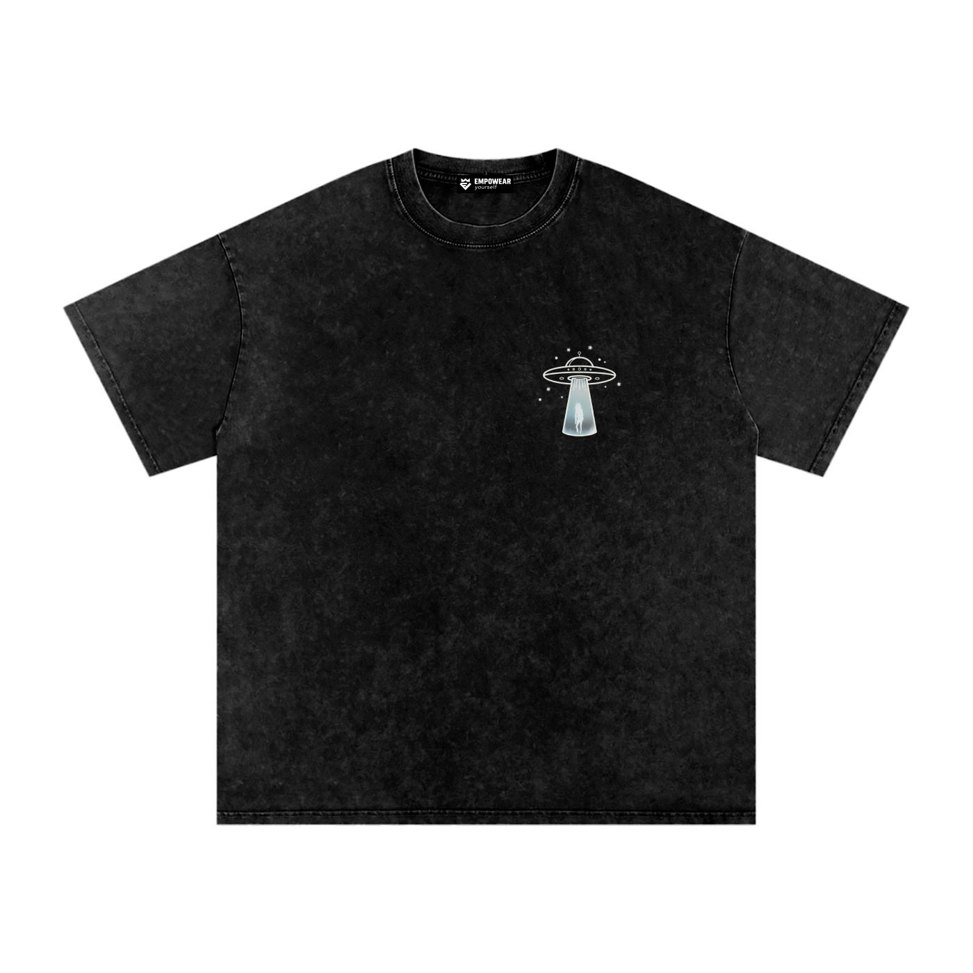 https://ajmall-vc-public-bucket.oss-us-west-1.aliyuncs.com/hugepod/material/custom_printing/d2f2485eeb05436cb3a5124d46c41a3e.png Get in Loser Washed Oversized T-Shirt - Image 1