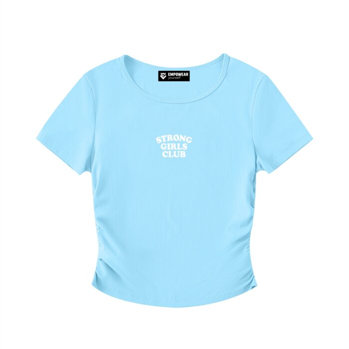 Strong Girls Club Ruched T-shirt