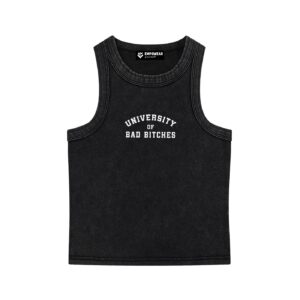 University of Bad Bitches Washed Tank Top