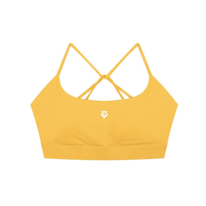 Diamond Strappy Criss Cross Sports Bra