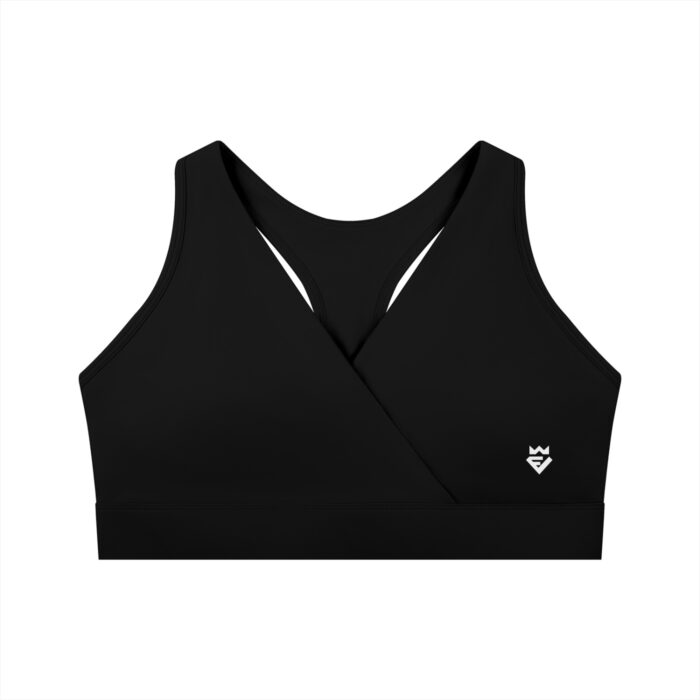 Crossover V-Neck Sports Bra Colors Crossover V-Neck Sports Bra Colors