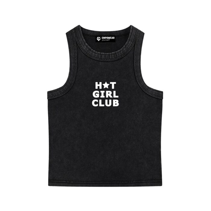 Hot Girl Club Washed Tank Top Hot Girl Club Washed Tank Top