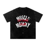 Muscle Mommy Lifting Club Washed Oversized T-Shirt - Image 2