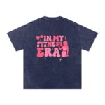 In My Fitness Era Double Print Washed Oversized T-Shirt - Image 4