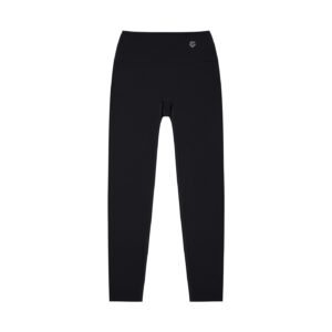 Grey Basic High-Waisted Leggings