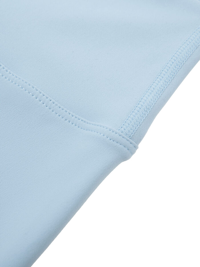 Grey Basic High-Waisted Shorts