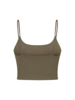 Diamond Spaghetti Strap Sports Bra - Image 30