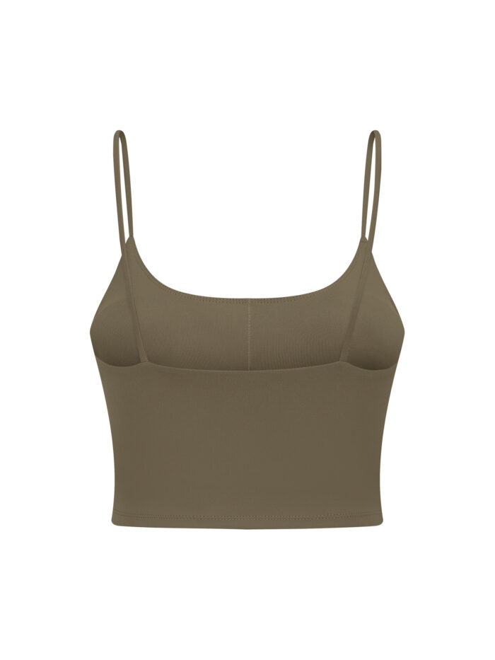 Diamond Spaghetti Strap Sports Bra - Image 30