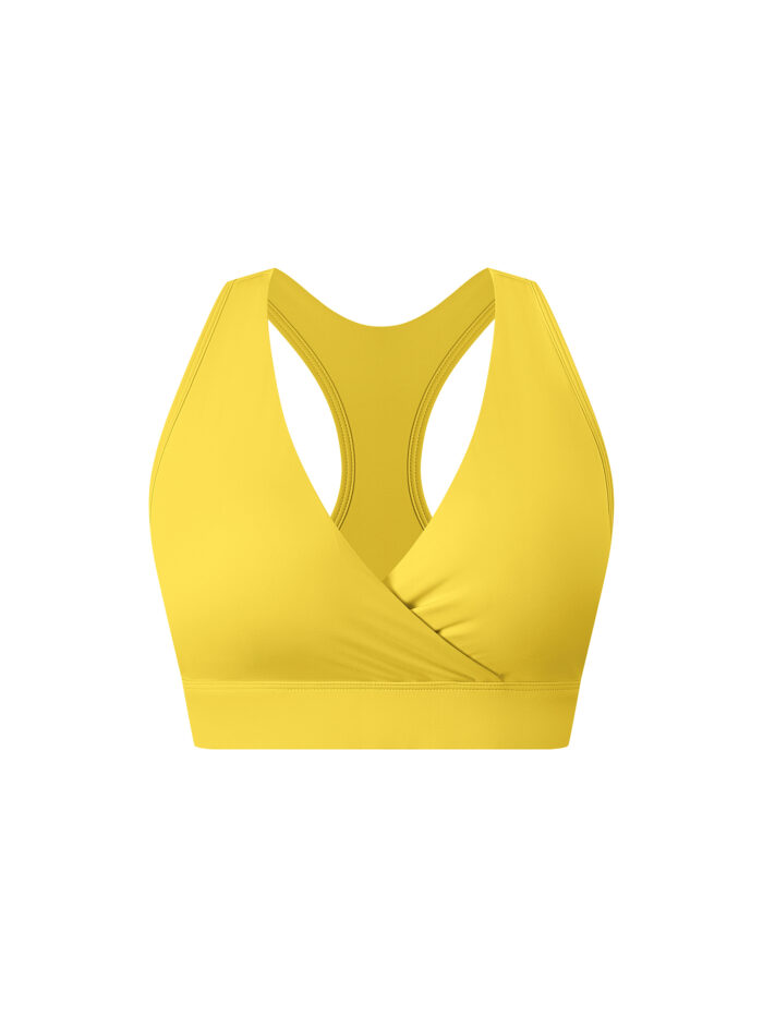 Crossover V-Neck Sports Bra Colors Crossover V-Neck Sports Bra Colors