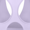 Crossover V-Neck Sports Bra White Crossover V-Neck Sports Bra White