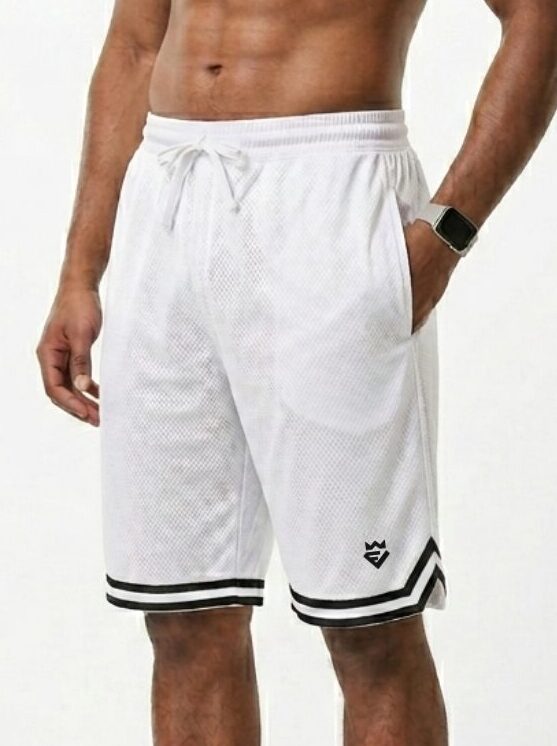 EPWR Stripe Basketball Shorts Light