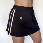 Diamond Taped Performance Short Skirt