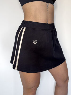 Diamond Taped Performance Short Skirt