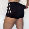 Diamond Taped Performance Short Skirt