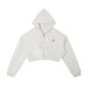 Core Cropped Zip Hoodie