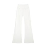 High-Waisted Flare Leggings White - Image 2