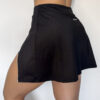 High-Waist Pocketed Short Skirt