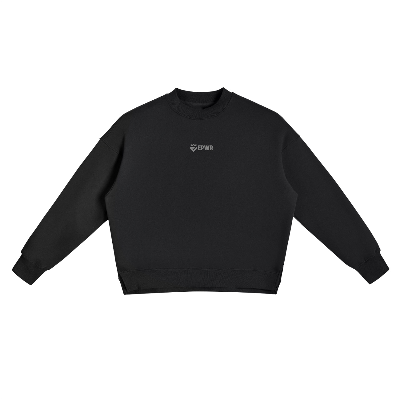https://ajmall-vc-public-bucket.oss-us-west-1.aliyuncs.com/hugepod/material/custom_printing/7bf07d2bae8b470d99cce04efbf8a8ff.png EPWR Fleece Side Slit Sweatshirt - Image 1
