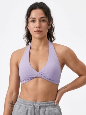 Halter-neck Sports Bra