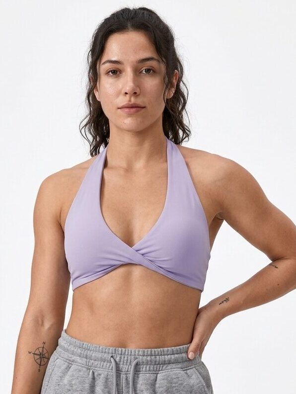 Halter-neck Sports Bra