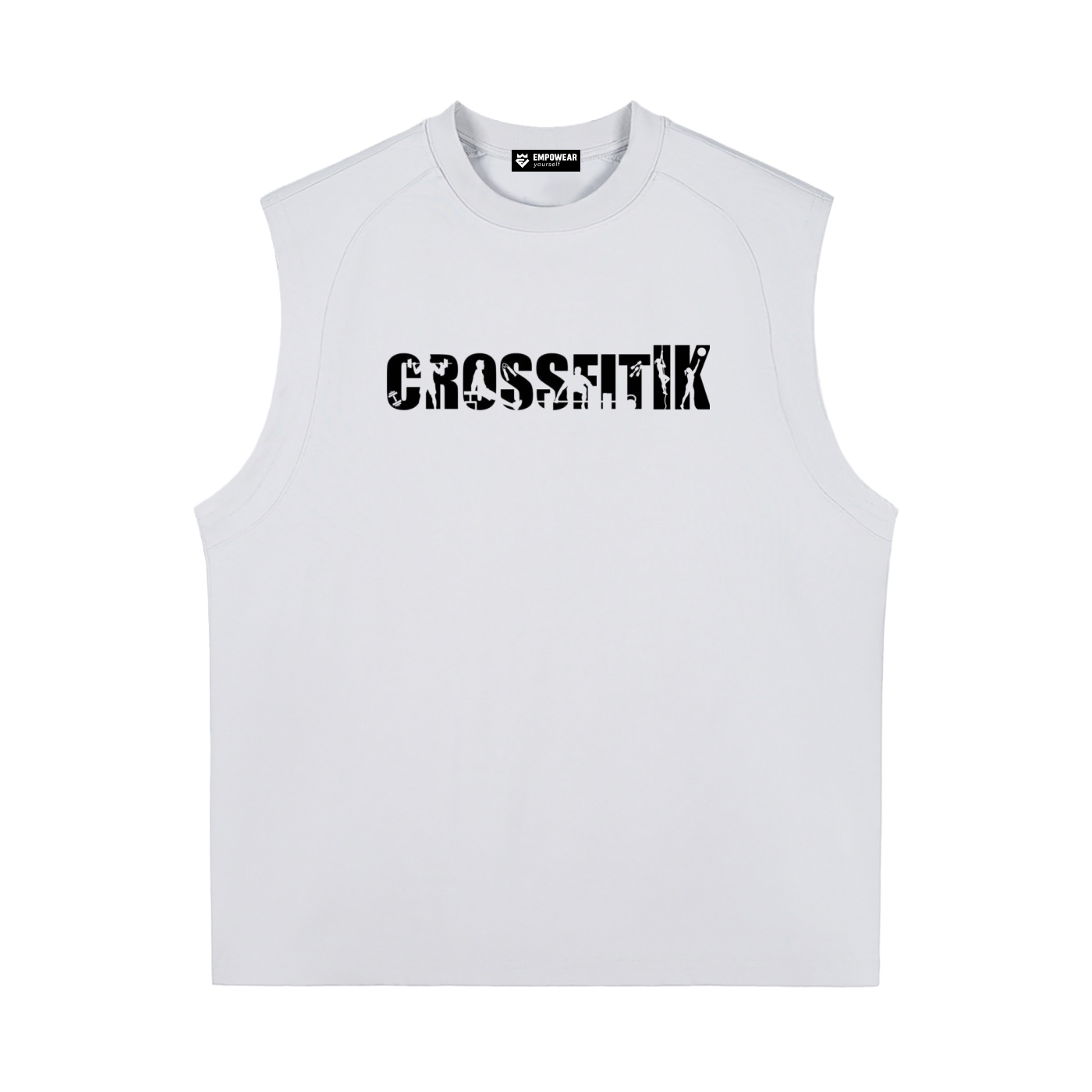 https://ajmall-vc-public-bucket.oss-us-west-1.aliyuncs.com/hugepod/material/custom_printing/d8592c23d96d4da08aa2dd9a2e63be5a.png CrossfitIK Light Sorona Quick-Dry Tank - Image 1