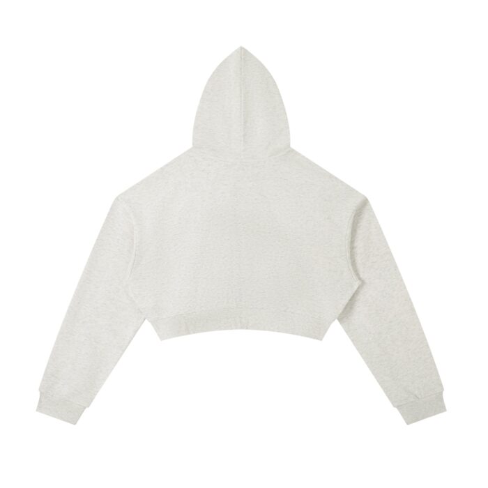 Core Cropped Zip Hoodie