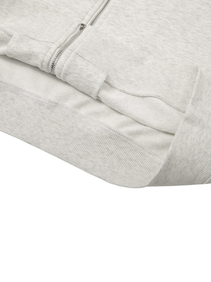 Core Cropped Zip Hoodie