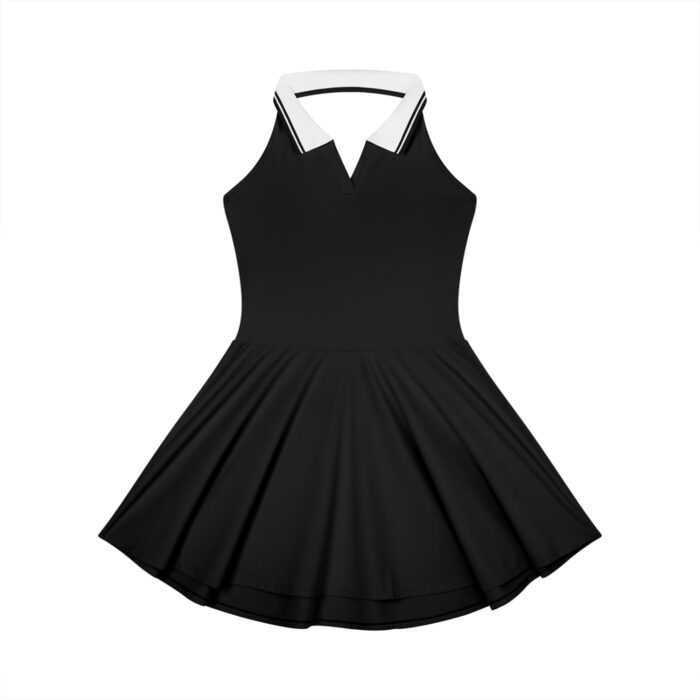 Halter Collar A-Line Tennis Dress