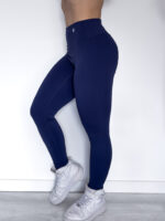 High Waist Scrunch Leggings Wide Band
