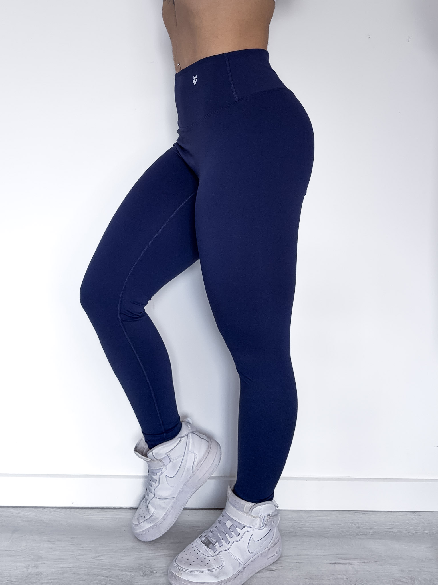 18-IMG_4801 High Waist Scrunch Leggings Wide Band - Image 1