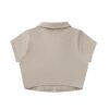 Empowear Court Polo Crop Beige