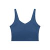 V-Neck Longline Sports Bra | University of Bad Bitches
