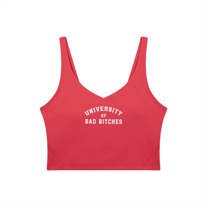 V-Neck Longline Sports Bra | University of Bad Bitches