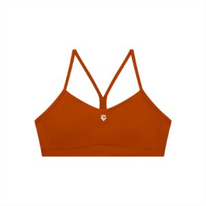 Strappy Open Back Sports Bra