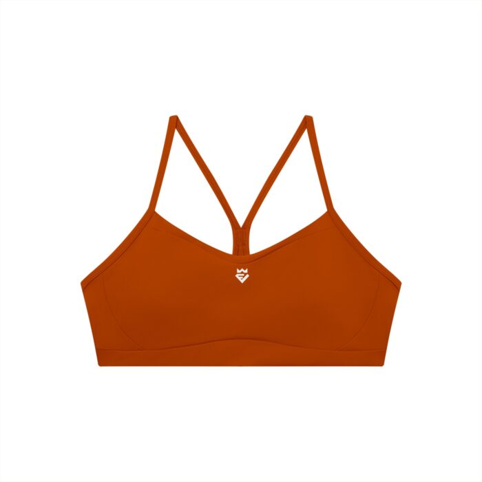 Strappy Open Back Sports Bra