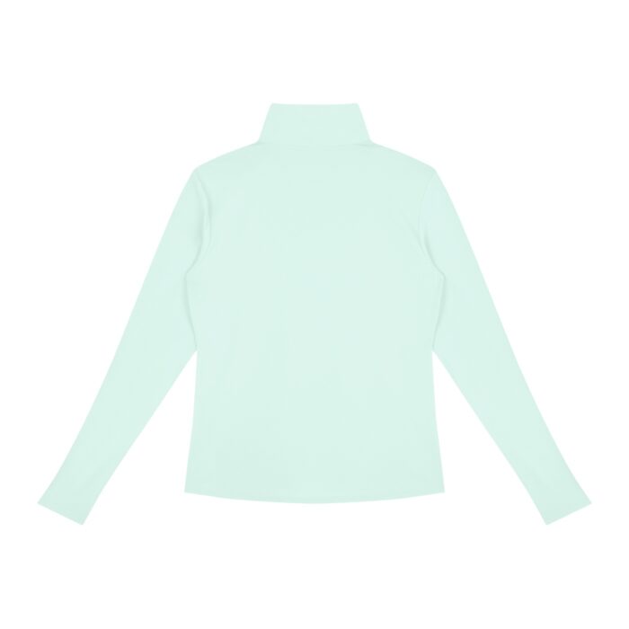 Quarter-Zip Mock Neck Pullover Long Sleeve