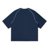 Color Block Raglan T-Shirt Loose Fit