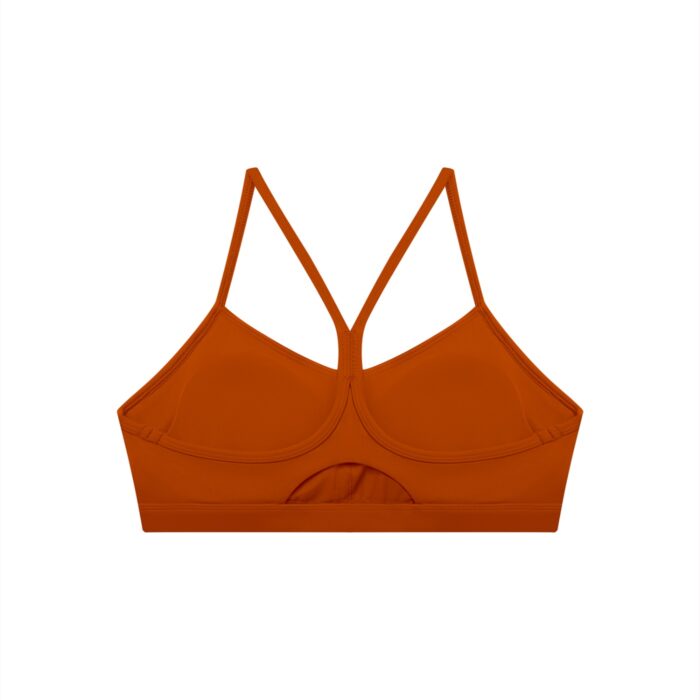 Strappy Open Back Sports Bra