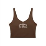 V-Neck Longline Sports Bra | University of Bad Bitches - Image 21