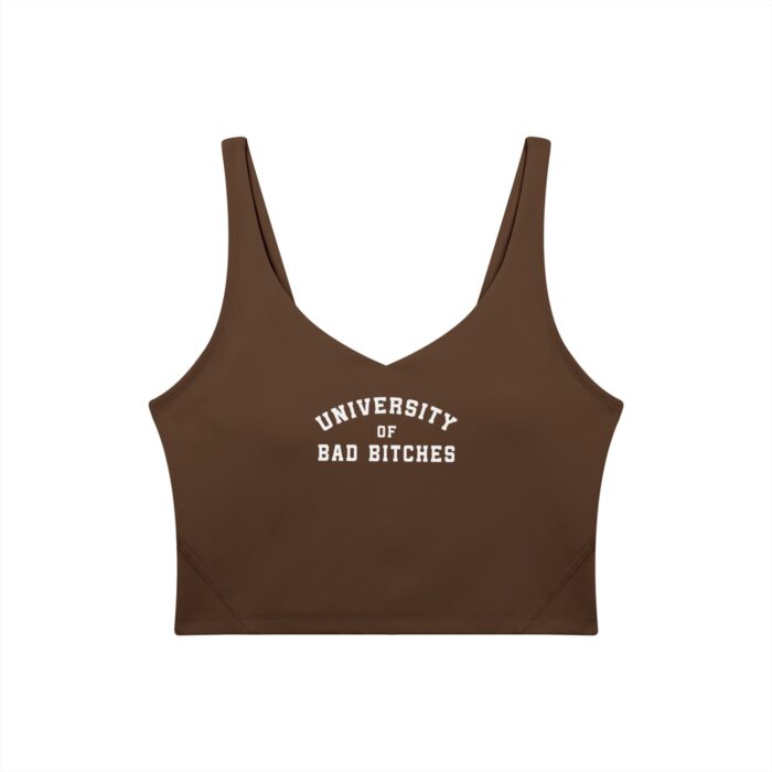 V-Neck Longline Sports Bra | University of Bad Bitches