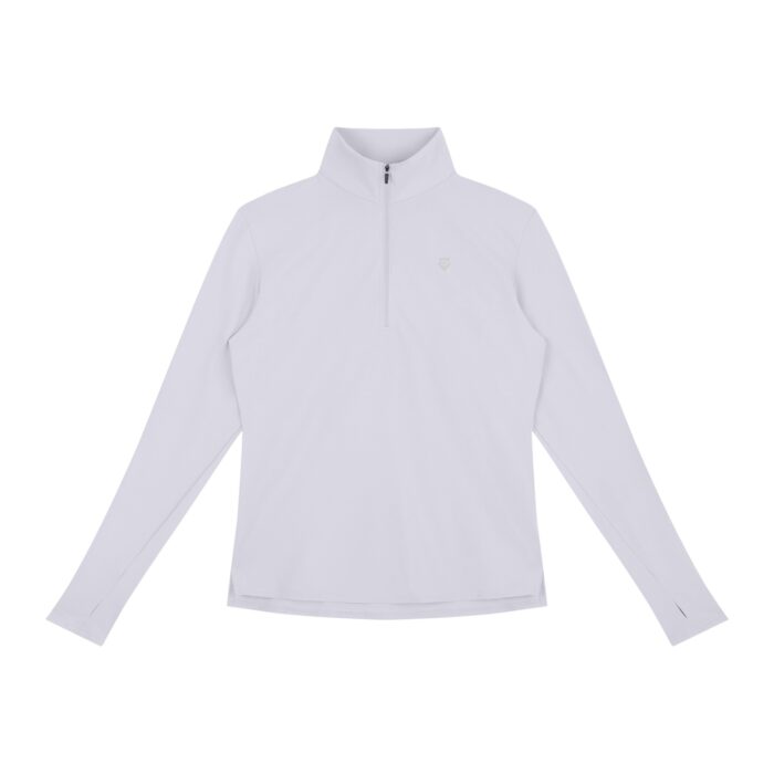 Quarter-Zip Mock Neck Pullover Long Sleeve