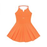 Halter Collar A-Line Tennis Dress - Image 11