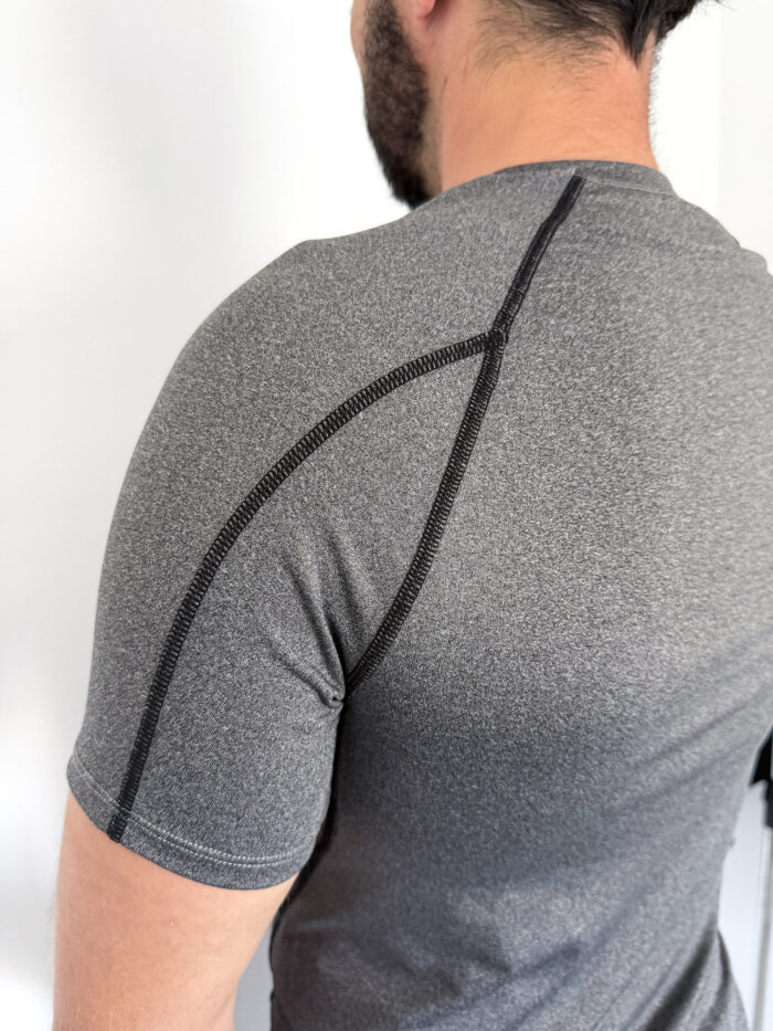 Contrast Stitch Sculpt Tee - Image 5