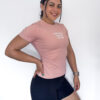 Strong Girls Club Slim Fit Performance Crop T-Shirt