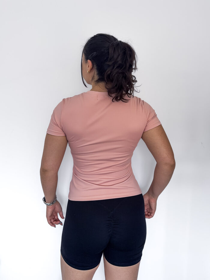 Strong Girls Club Slim Fit Performance Crop T-Shirt