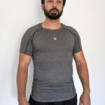 Contrast Stitch Sculpt Tee