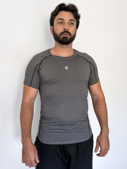 Contrast Stitch Sculpt Tee