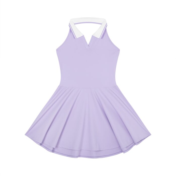 Halter Collar A-Line Tennis Dress