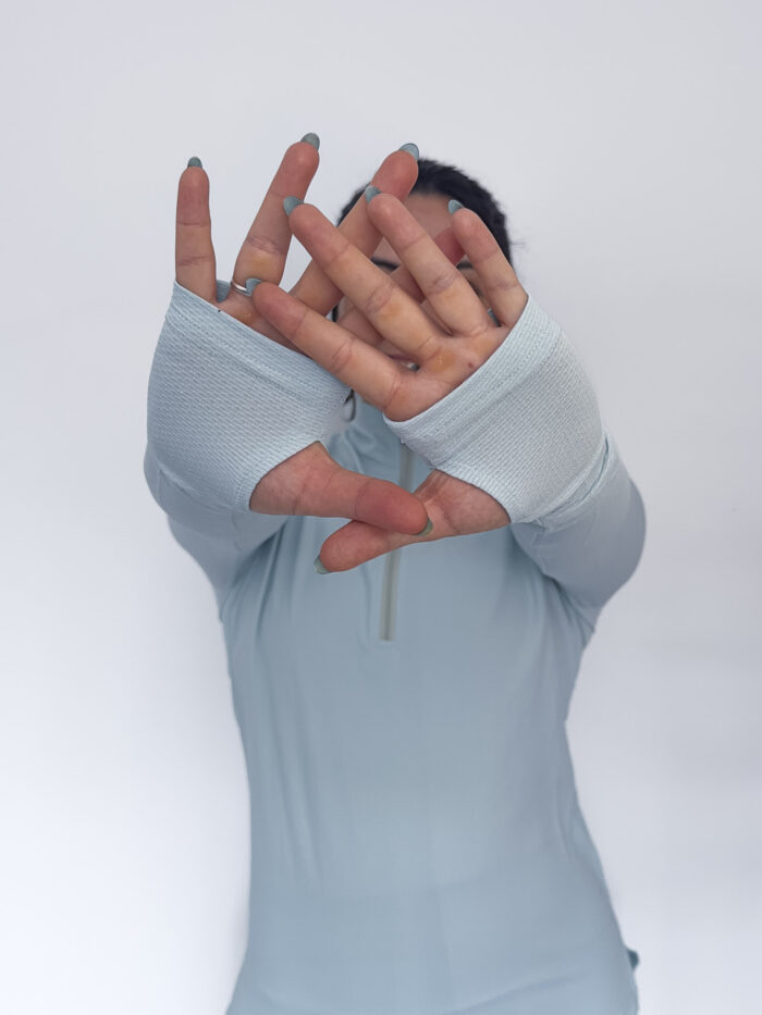 Quarter-Zip Mock Neck Pullover Long Sleeve