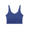 V-Neck Longline Sports Bra | University of Bad Bitches